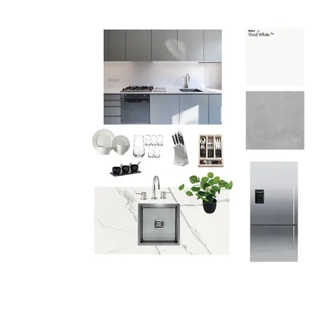 Mancave pantry - Grayscale Interior Design Mood Board by sulo.creatives on Style Sourcebook