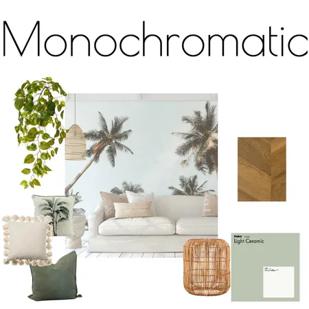Monochromatic Interior Design Mood Board by FOUR WINDS on Style Sourcebook