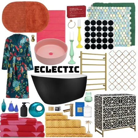 Eclectic Interior Design Mood Board by anastasiaralph on Style Sourcebook