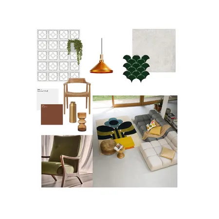 Mid Century Interior Design Mood Board by ecco designs on Style Sourcebook
