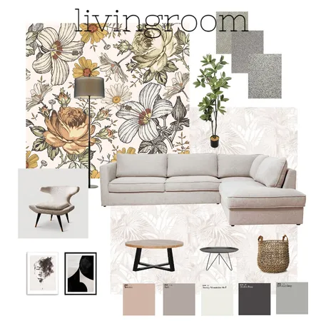 Living Interior Design Mood Board by Bill_Colton on Style Sourcebook