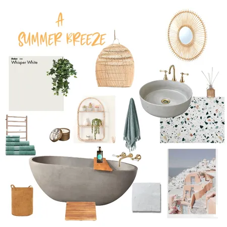 A SUMMER BREEZE Interior Design Mood Board by lisa12 on Style Sourcebook