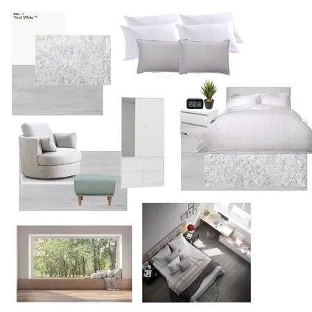 Guest Bedroom - Grayscale Interior Design Mood Board by sulo.creatives on Style Sourcebook