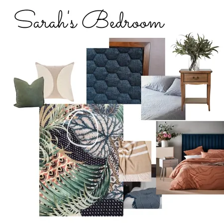Sarah's Bedroom Interior Design Mood Board by AndreaMoore on Style Sourcebook