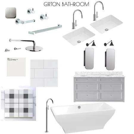 GIRTON BATHROOM Interior Design Mood Board by melw on Style Sourcebook