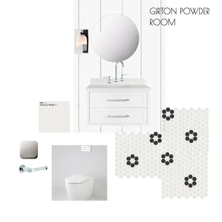 GIRTON PowderROOM Interior Design Mood Board by melw on Style Sourcebook