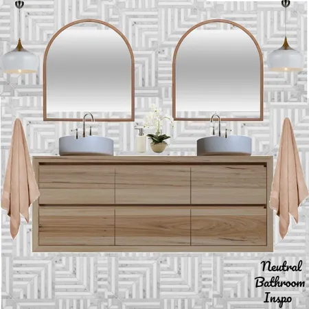 Neutral Bathroom Interior Design Mood Board by MelissaBlack on Style Sourcebook