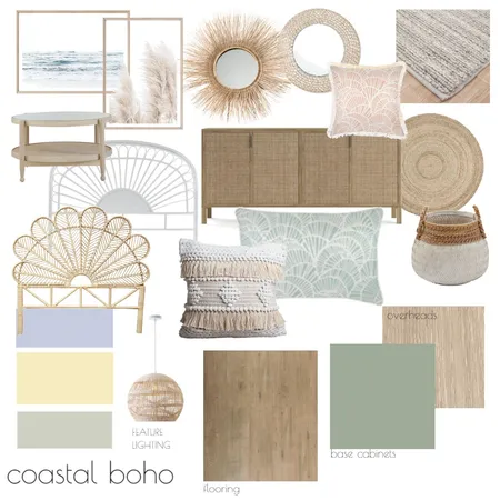 Coastal Boho Interior Design Mood Board by dkidd on Style Sourcebook