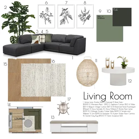 Living Room Interior Design Mood Board by Ceilidh on Style Sourcebook