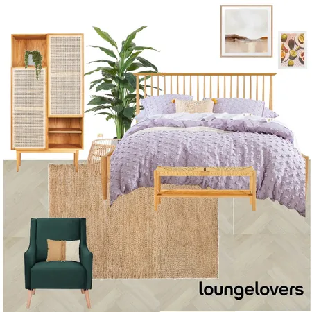 Rattan Vibes Bedroom Interior Design Mood Board by Lounge Lovers on Style Sourcebook