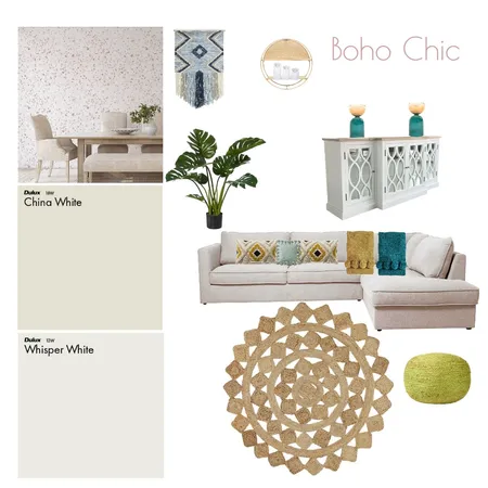 Boho Interior Design Mood Board by Swetha Varma on Style Sourcebook