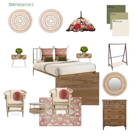 Ithaca Bedroom 2 Interior Design Mood Board by Elena A on Style Sourcebook