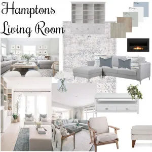 Hamptons Living Room Interior Design Mood Board by rachweaver21 on Style Sourcebook