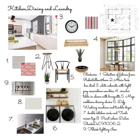 Mod 9 Kitchen and Laundry Interior Design Mood Board by NickyJMajor on Style Sourcebook