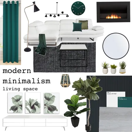 Modern minimalistic living space Interior Design Mood Board by Lux designs by Jess on Style Sourcebook
