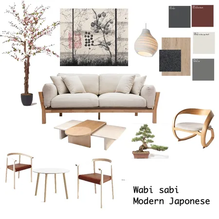 Japonisant Interior Design Mood Board by Stephpignot on Style Sourcebook
