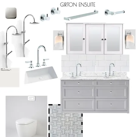 GIRTON ENSUITE Interior Design Mood Board by melw on Style Sourcebook