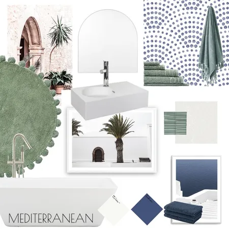 Mediterranean Interior Design Mood Board by Greenterior Design on Style Sourcebook