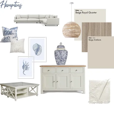 Hamptons Interior Design Mood Board by celinewatts on Style Sourcebook