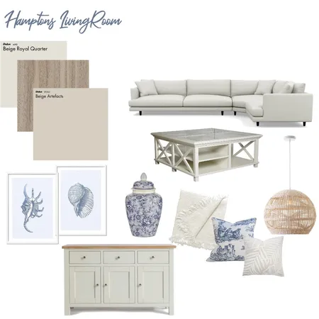 Hamptons Interior Design Mood Board by celinewatts on Style Sourcebook