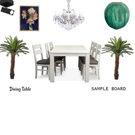 Sample board dining area Interior Design Mood Board by Jatin Pathak on Style Sourcebook