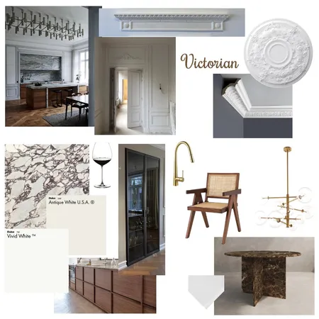 Victorian Kitchen Interior Design Mood Board by Rebeca Rosenberg on Style Sourcebook