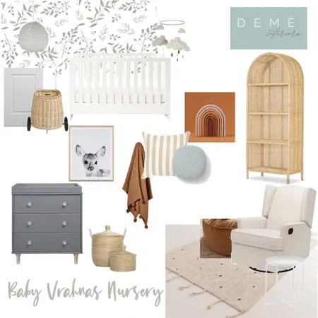 Baby V Nursery - IV Interior Design Mood Board by Demé Interiors on Style Sourcebook