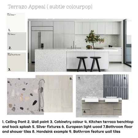 Terrazzo Appeal Interior Design Mood Board by joycenaqvi on Style Sourcebook