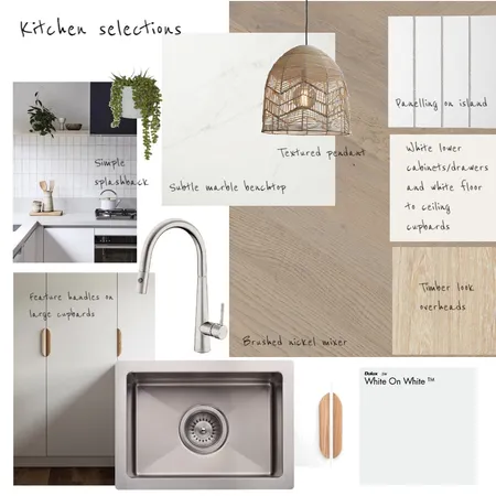 Edited Bayshore Kitchen Interior Design Mood Board by TarshaO on Style Sourcebook