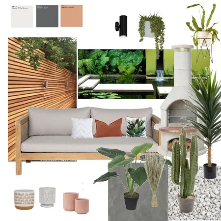 Contemporary Garden Interior Design Mood Board by richelking on Style Sourcebook