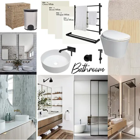 Bath room_Parent's house Interior Design Mood Board by lephunghoangquan on Style Sourcebook