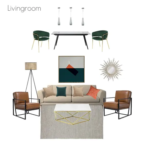 Контемпорари Interior Design Mood Board by Yanina Kovalskaya on Style Sourcebook