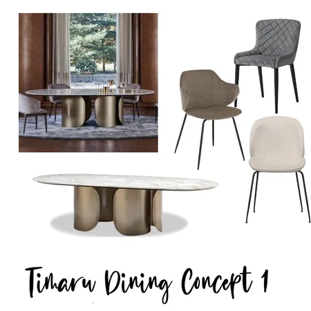Timaru Dining  1 Interior Design Mood Board by Simplestyling on Style Sourcebook