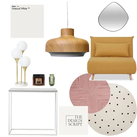 G Project - Girls' Room Interior Design Mood Board by Element Interiors Co. on Style Sourcebook
