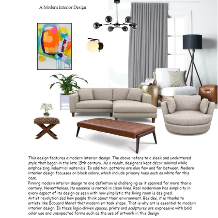 A Modern Interior Design Interior Design Mood Board by kimj12 on Style Sourcebook