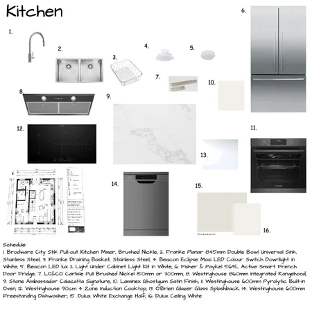 Assignment 9 Kitchen Interior Design Mood Board by engsm001 on Style Sourcebook
