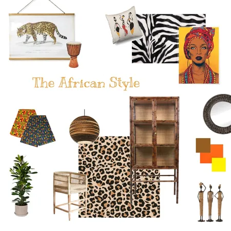 Afrikaans Interior Design Mood Board by Chinchinwise on Style Sourcebook