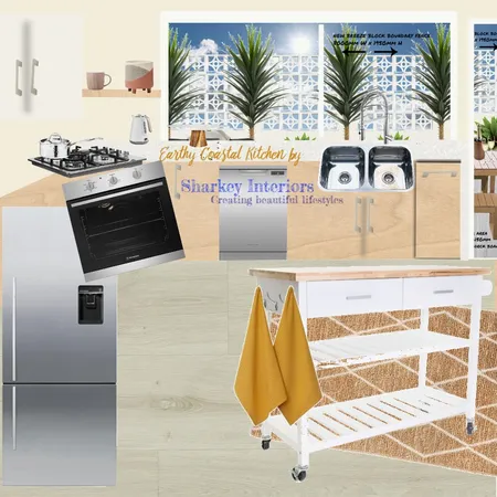 earthy coastal kitchen Interior Design Mood Board by sharkeyinteriors on Style Sourcebook