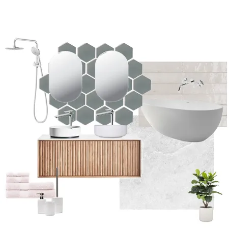 Ensuite Interior Design Mood Board by ahumblehome on Style Sourcebook