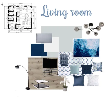 Living room Interior Design Mood Board by Aleen.p on Style Sourcebook