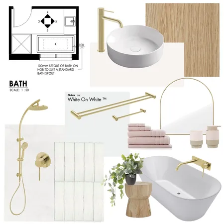 Bathroom 2 Interior Design Mood Board by arnalg on Style Sourcebook