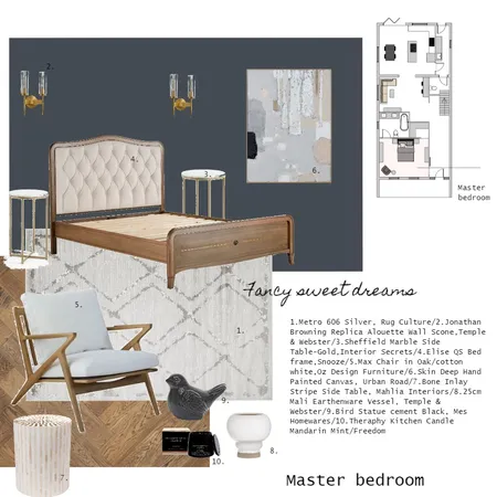 bedroom Interior Design Mood Board by vivid interiors on Style Sourcebook