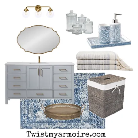 overstock bath Interior Design Mood Board by Twist My Armoire on Style Sourcebook