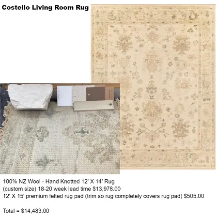 costello living room rug Interior Design Mood Board by Intelligent Designs on Style Sourcebook