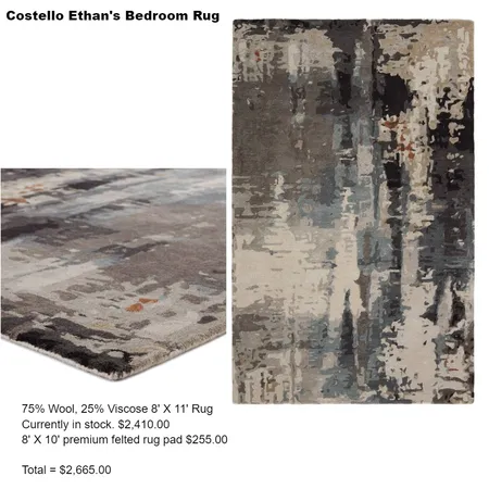 costello ethans bedroom rug Interior Design Mood Board by Intelligent Designs on Style Sourcebook