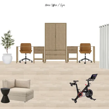 Home Office / Gym Interior Design Mood Board by Casa Macadamia on Style Sourcebook