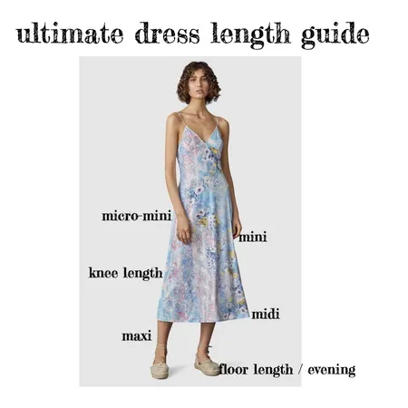 ultimate dress length guide Interior Design Mood Board by FionaGatto on Style Sourcebook