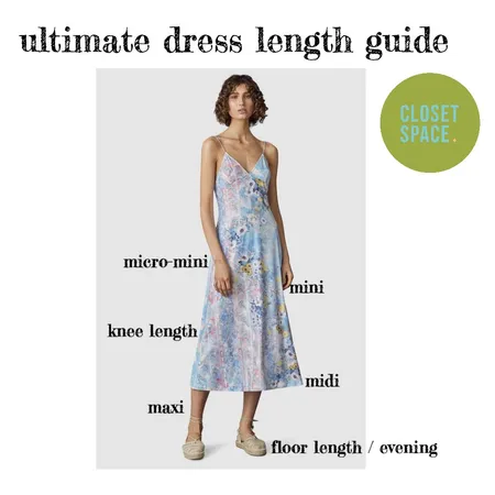 ultimate dress length guide Interior Design Mood Board by FionaGatto on Style Sourcebook