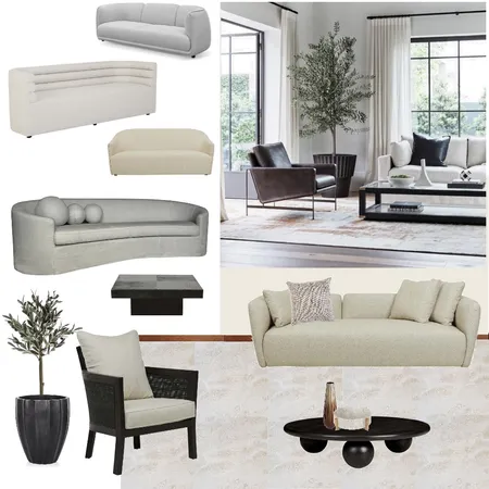 NGU - Contemporary Art Deco Formal Living Interior Design Mood Board by Kahli Jayne Designs on Style Sourcebook