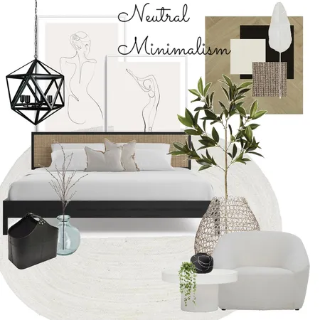 Neutral Minimalism Interior Design Mood Board by Katelyn Scanlan on Style Sourcebook
